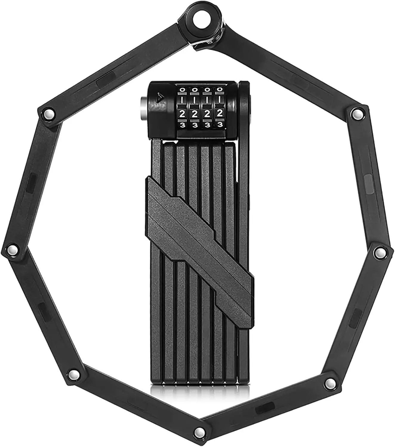 SENDE 4code safe and anti-theft bicycle folding locks, motorbike locks, electric scooters, e-bike accessories