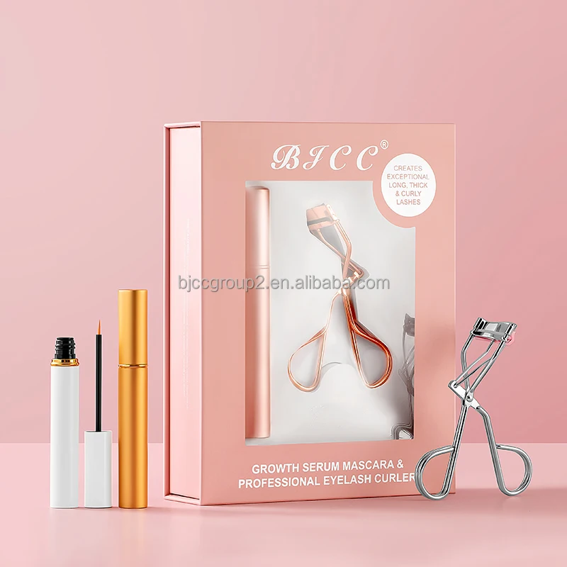 Wholesale Private Label Organic Natural Vegan Oil Free Lash Conditioner Kit Travel Size Eyelash Brow Growth Serum Mascara Set