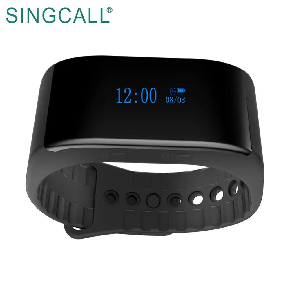 SINGCALL Restaurant Paging System Wrist Watch for Waiter