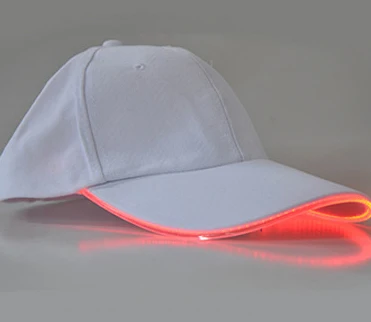 Glow Rave Hat Lighted christmas led light hat Baseball Cap