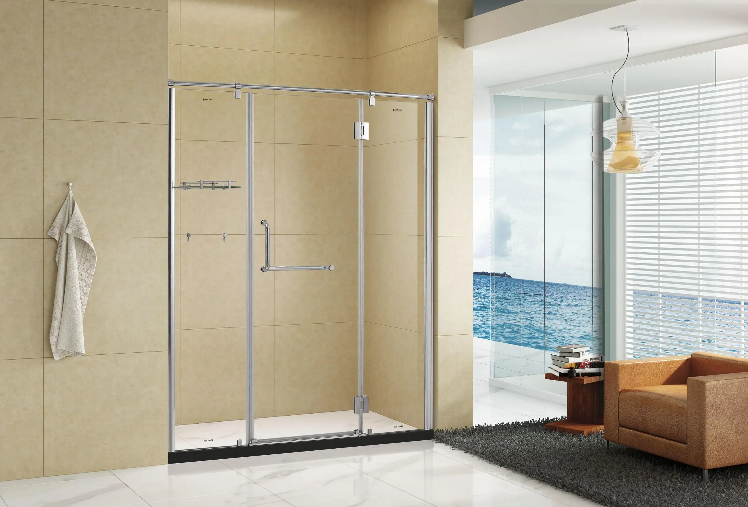 Hot sale Bathroom Accessory Plastic waterproof Seal strip for Shower Door Glass seal transparent connector