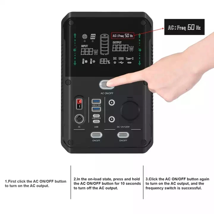 Portable energy storage power supply 1000w Solar Energy Generator Portable Camping Power Station 336000mah