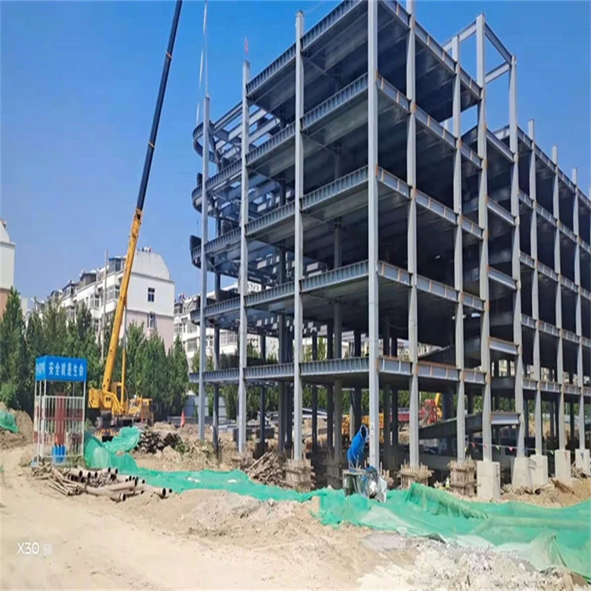 Industrial Steel Structure Buildings For Multi-storey Shopping Malls And High Rise Office Building Strong Steel Beam