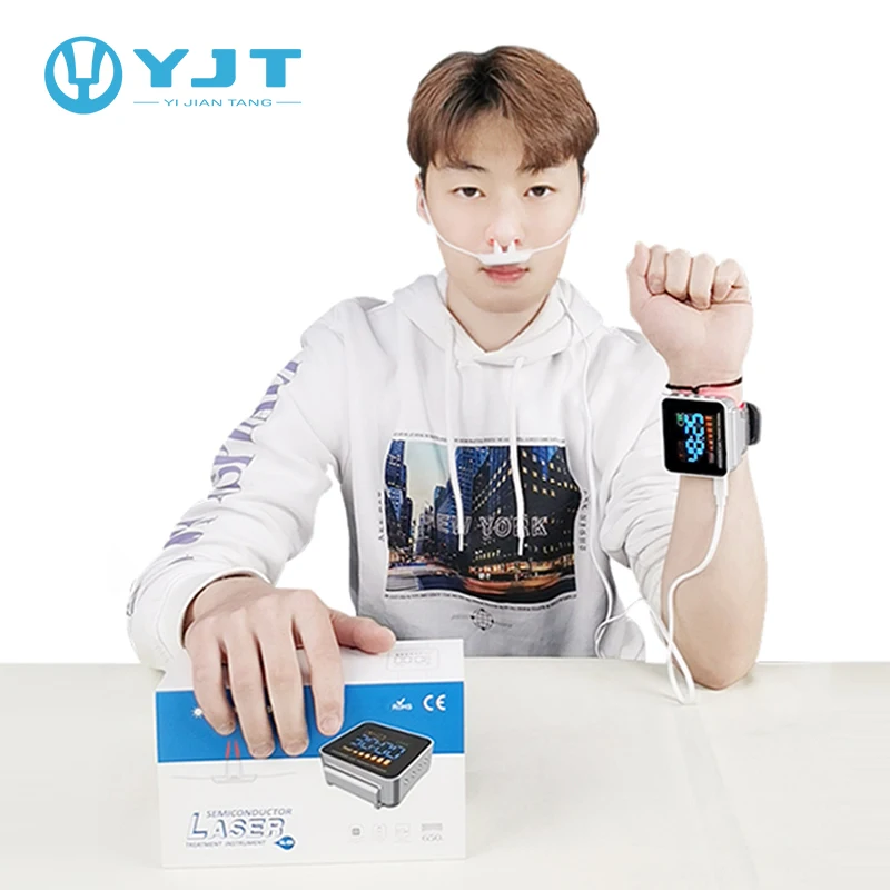 Latest Invention laser wrist watch 650nm Therapy High Blood Pressure rhinitis Watch