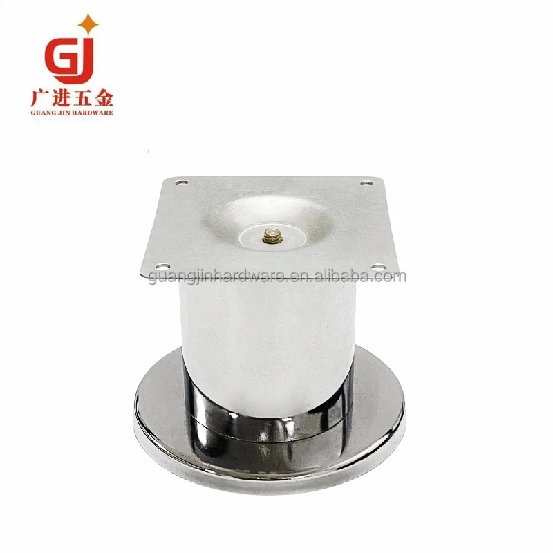 GJ-021 Hot Sale Furniture Hardware Round Sofa Leg For Bed And Cabinet Leg