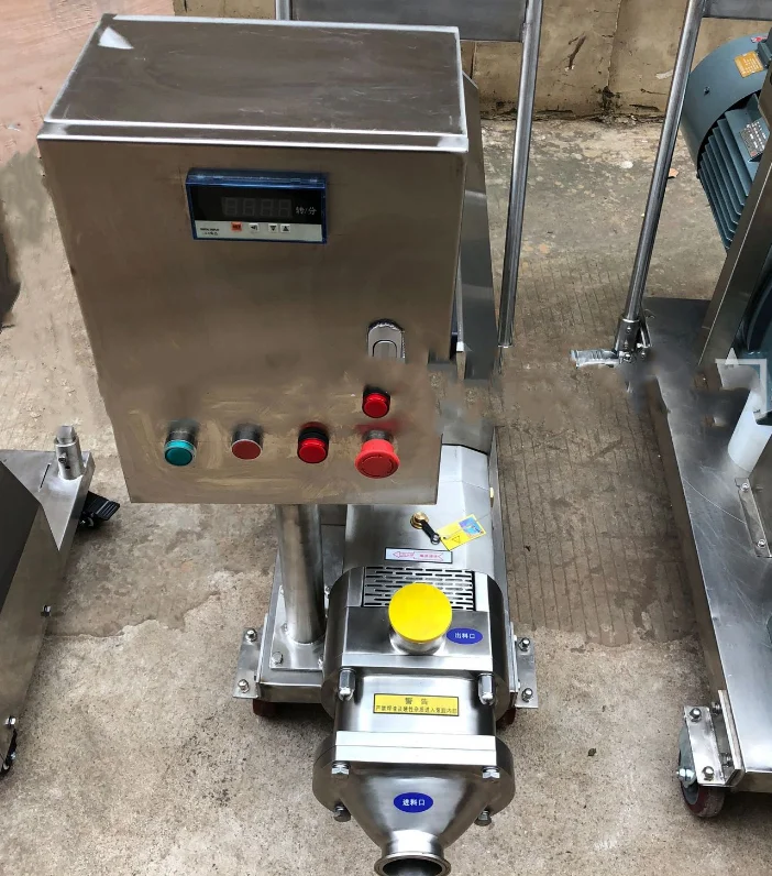 Food grade stainless steel mono screw pump/slurry pump/single double screw pump