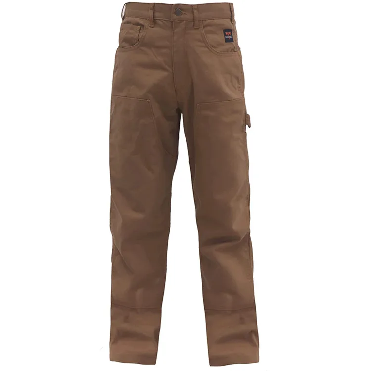 CAT 2 FRC clothing Fire resistant Work trousers 10OZ cotton duck NFPA 2112 Flame resistant bottom FR carpenter pants