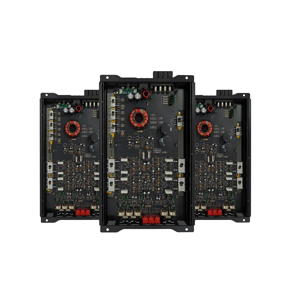 Suoer AR-480 New classical orange 4 channel 1000 hifi high-power 4-channel amplifiers system 12V car audio