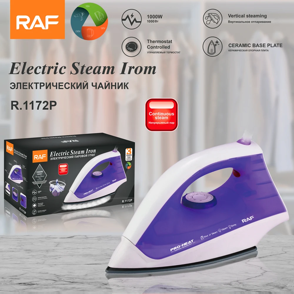 RAF New Style Electric Dry Iron Multifunction Electric Iron Handheld Electric Iron Clothes