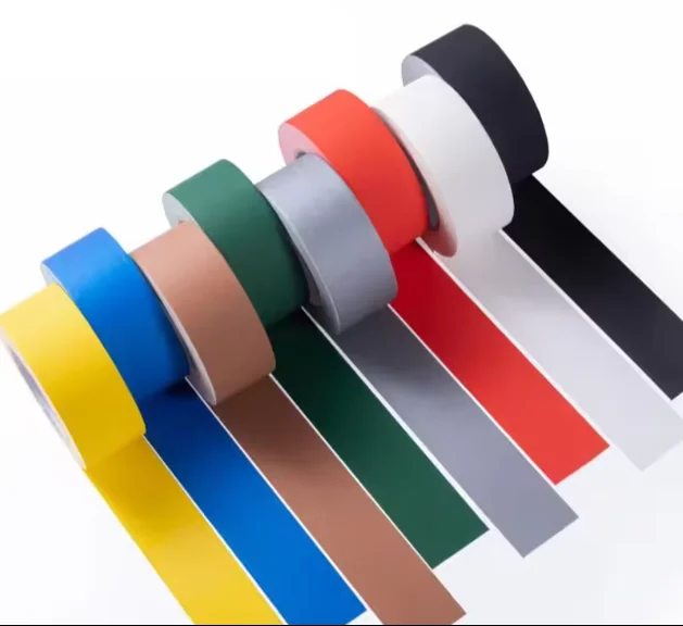 LongTai  Black Gaffa Adhesive Gaffer Cloth Tape For Pro Photography Filming Backdrop Production Equipment Colored Flexibility