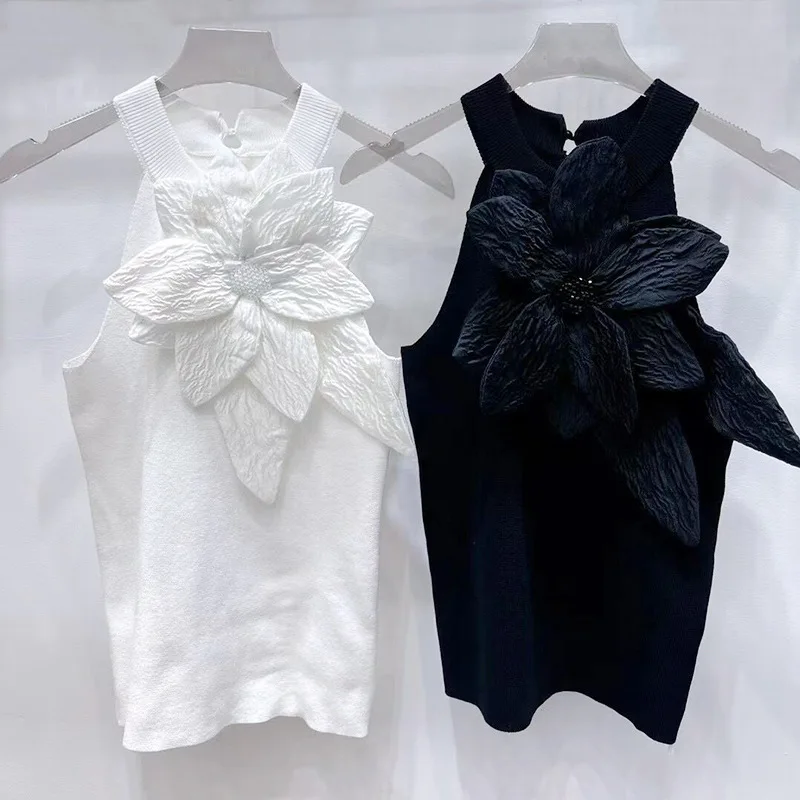 Модный весенний жилет TWOTWINSTYLE топы Лоскутные Аппликации короткий для похудения с воротником-хомутом женщин