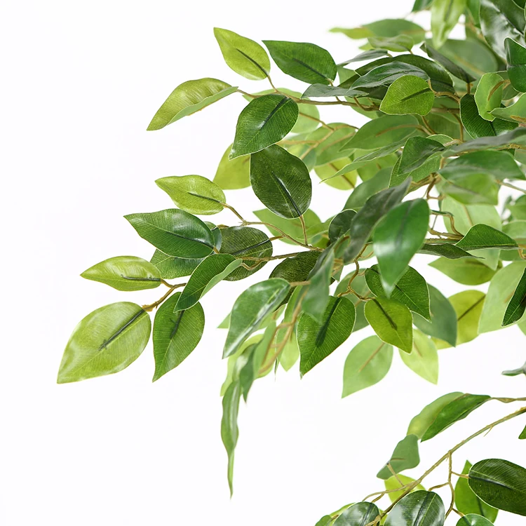 Home Decor Best 6Ft Faux Potted Green Lyrata Plants Artificial Ficus Tree Bonsai Fake Fiddle Leaf Fig Tree