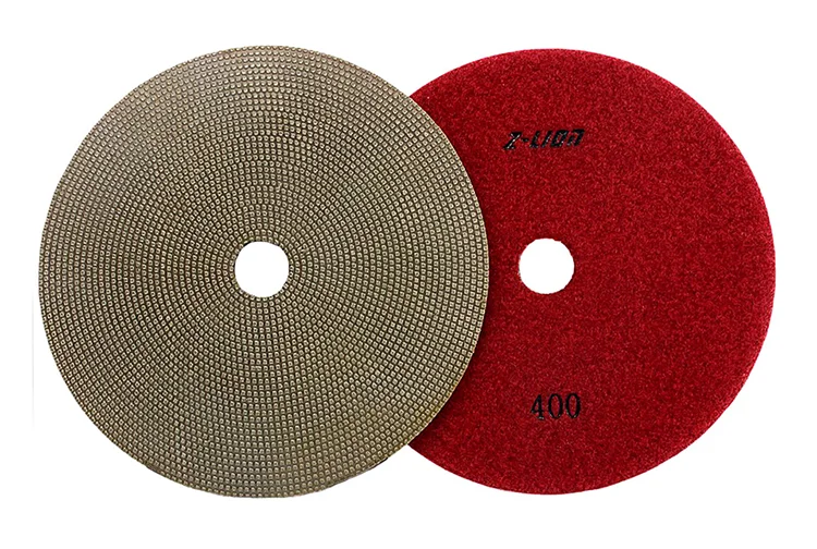 7inch 180mm Lapidary Tools Flexible Electroplated Diamond Grinding Disc for Glass Ceramic Stone