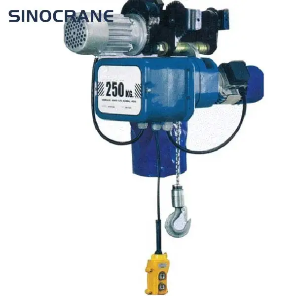 Factory Supply Electric Chain Hoist Motor Lifting Materials Trolley Construction