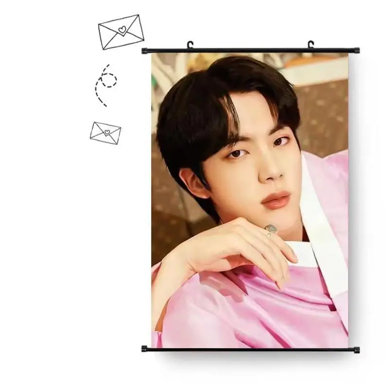 Wholesale Kpop Idol Bangtan Boys DALMAJUNG Flip Photo Day Version Photo Tapestry Fabric Poster Hanging Pictures