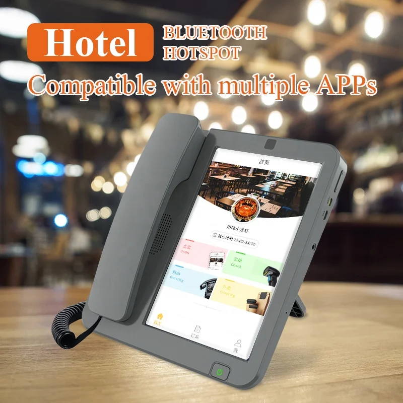 4g LTE Android 10 Smart Desktop Business Telephone Video Fixed Wireless Phones