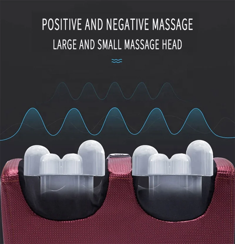 Factory Direct Sale Foot and Calf Massager Machine Heat Vibration Shiatsu Electric Foot Massager