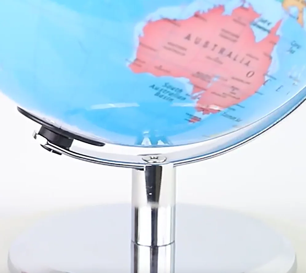 20/25cm World Globe English version World Map Globe LED light