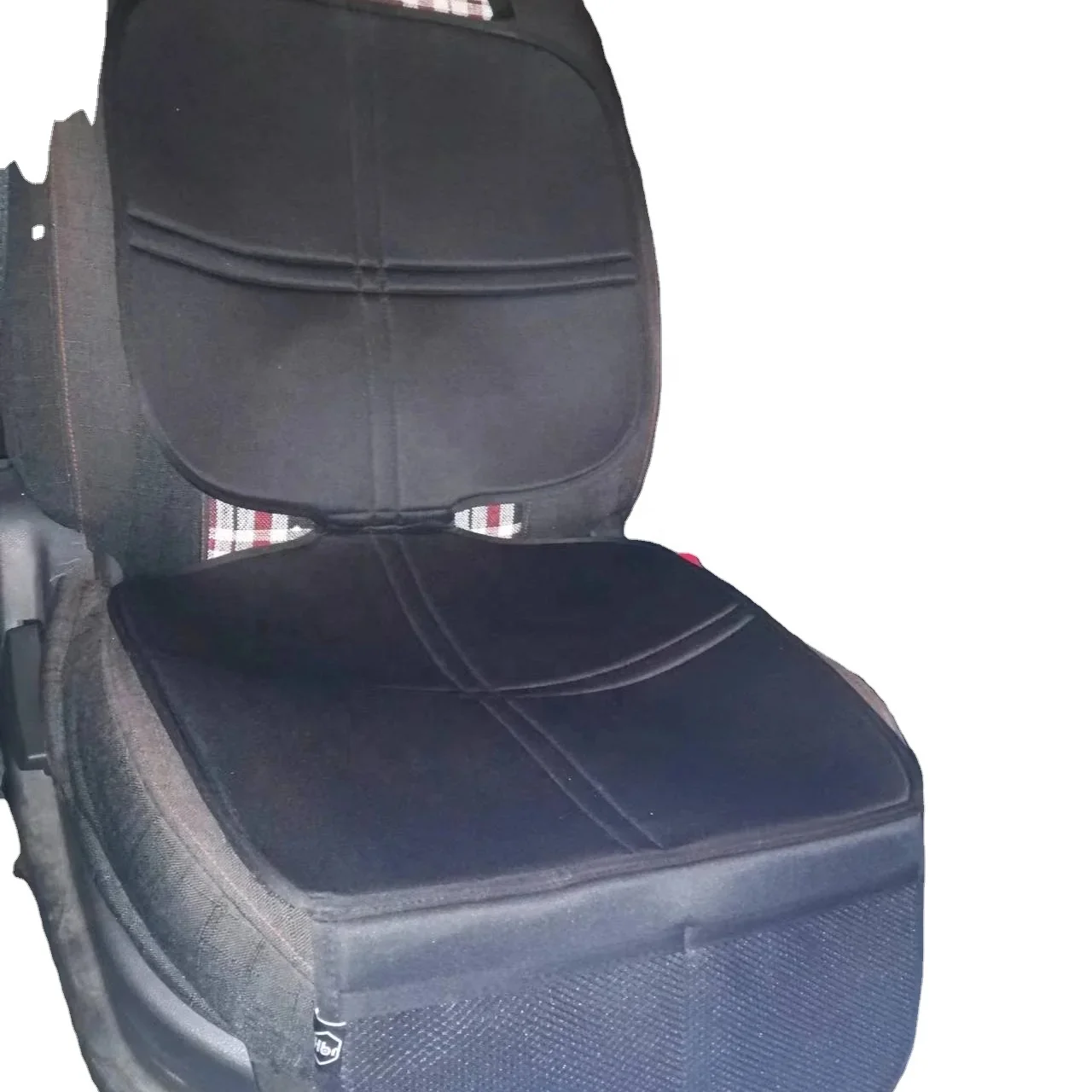 protector car seat from dirty with organizer polyester soft material full back car seat