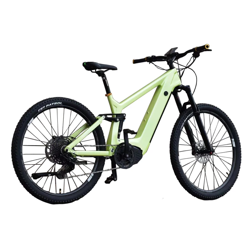 2024 New Mid drive Bafang motor, electric bike mid drive 750w full suspension