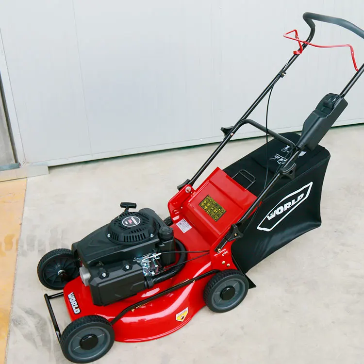 Lawn Mower Shandong Factory Wholesale 20 Inch Self-propelled Lawn Mower Green Garden Small Push Lawn Mower Grass Trimmers