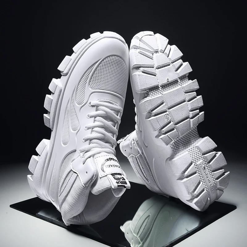 
2019 осень обувь с высоким берцем для мужчин cluncky модные кроссовки для мужчин ботинки, увеличивающие рост, для катания на роликовых коньках обувь, повседневная обувь для мужчин, L-G18 