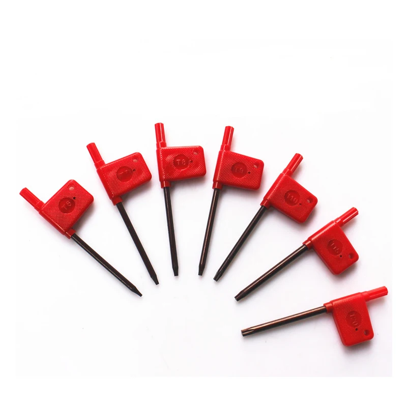Carbon Steel Alloy Steel Nickel Plated Flag Hand Type L Type Star Hex Key Torx Key Torx Wrench Torx Screwdriver With Hole