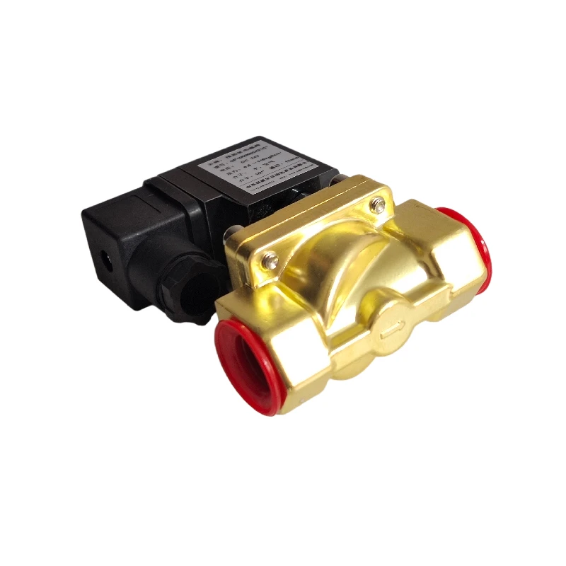 Preheating Oxygen Pressure Reducing Valve Water Air Oil Brass High Pressure Pilot Type Solenoid Valve