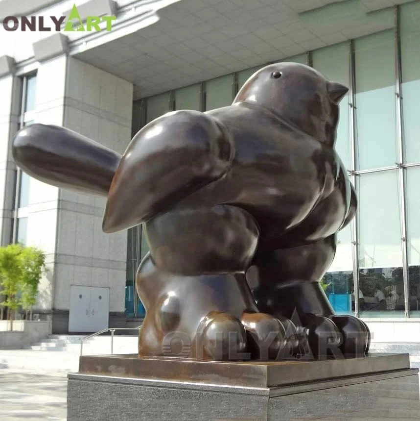 Famous Bronze Fernando Botero Sculptures Reproductions Sitting Fat Lady Statue