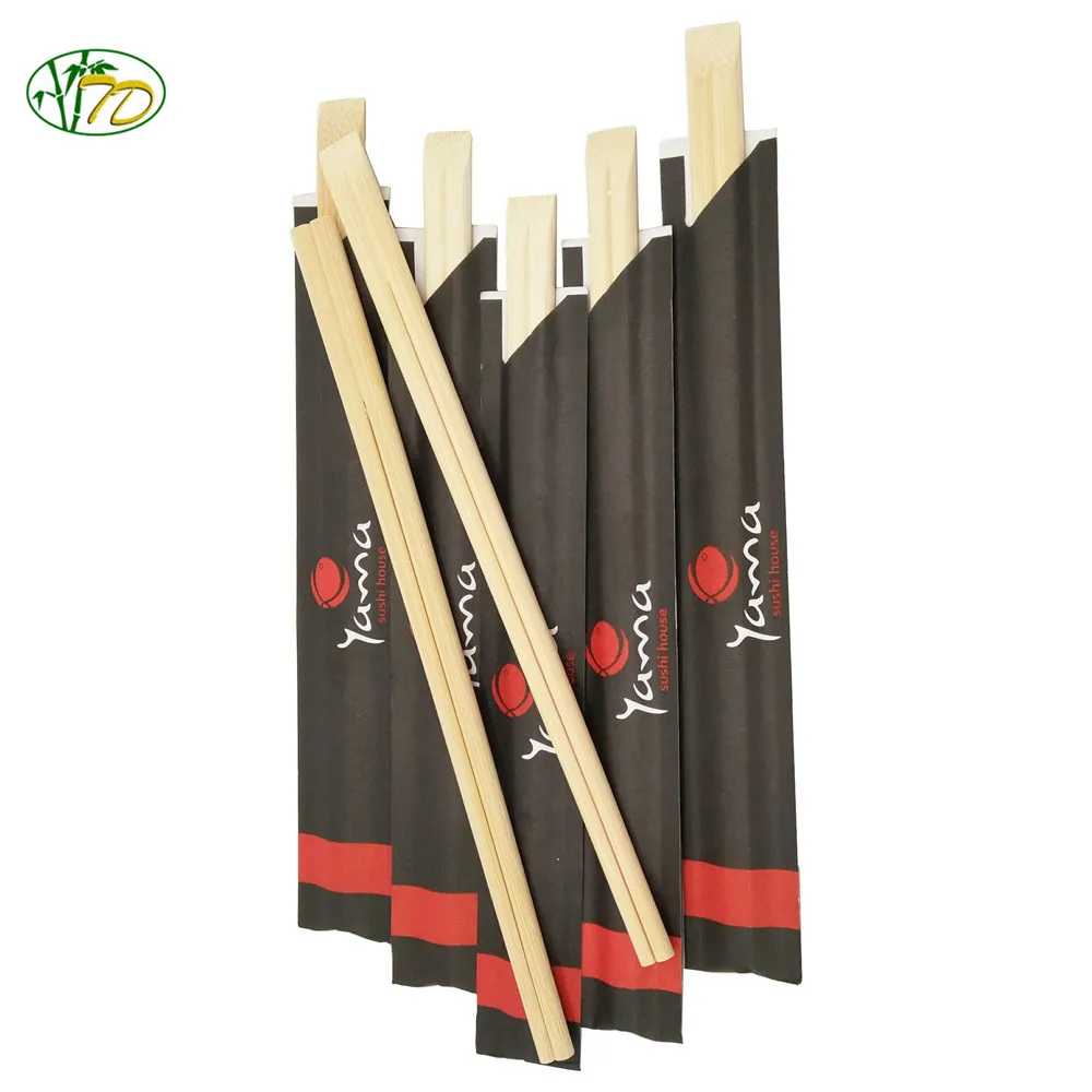 Best Selling Personalized Custom Logo Bamboo Tensoge Chopsticks