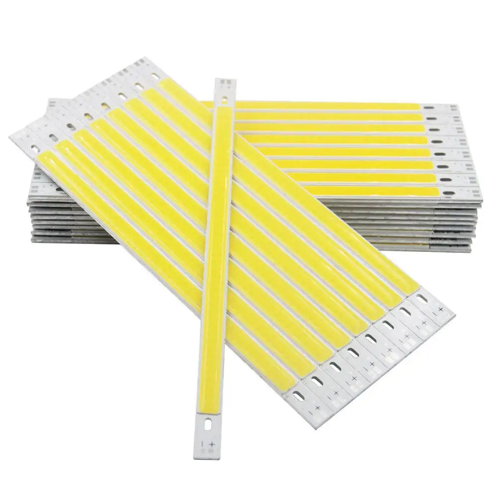 Manufacturers Wholesales High Brightness High Power 12V 10W  Warm Cold White COB LED Strip For Car Lighting