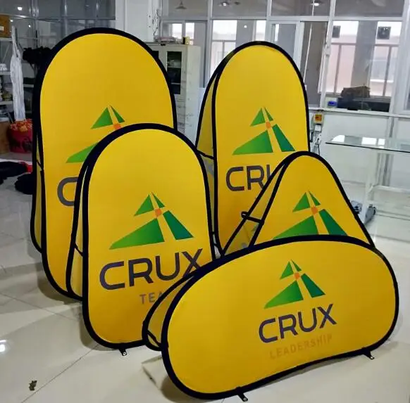 Выставочная наружная Торговая выставка рекламная реклама для гольфа спортивное мероприятие индивидуальная печать складные горизонтальные выдвижные баннеры