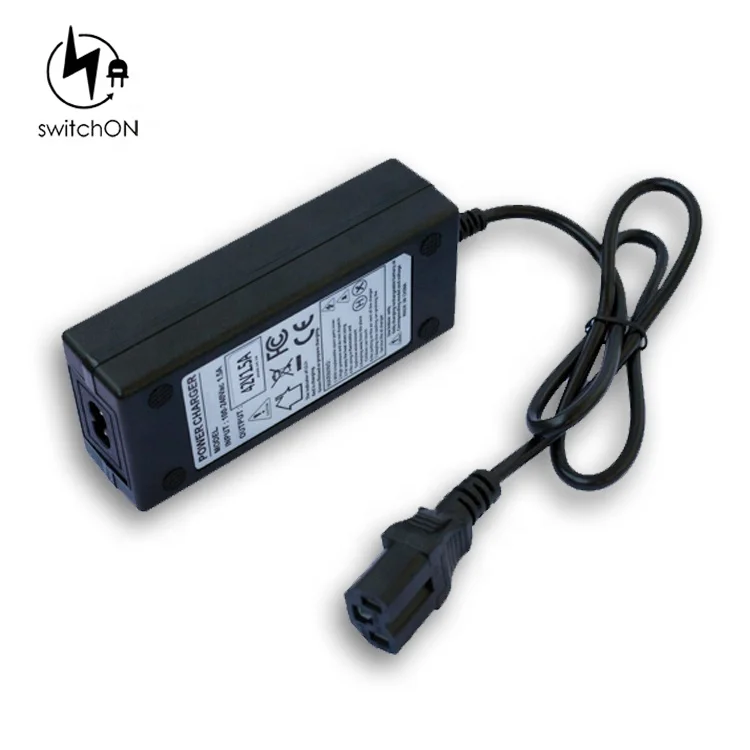 Smart Electrico Monociclo Hoverboard 48V Lithium Li--ion Battery Charger 54.6V 1A 13S