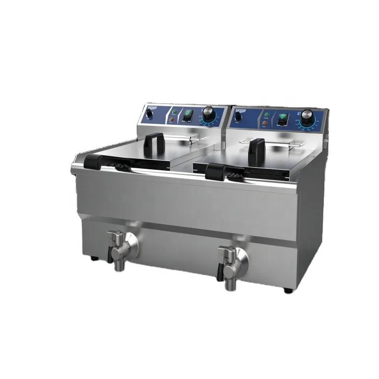 Электрический фритюрница из нержавеющей стали