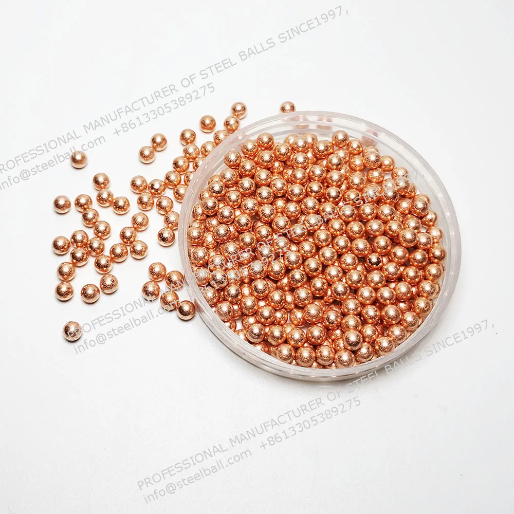 
China factory produce 18mm small hollow copper sphere balls 