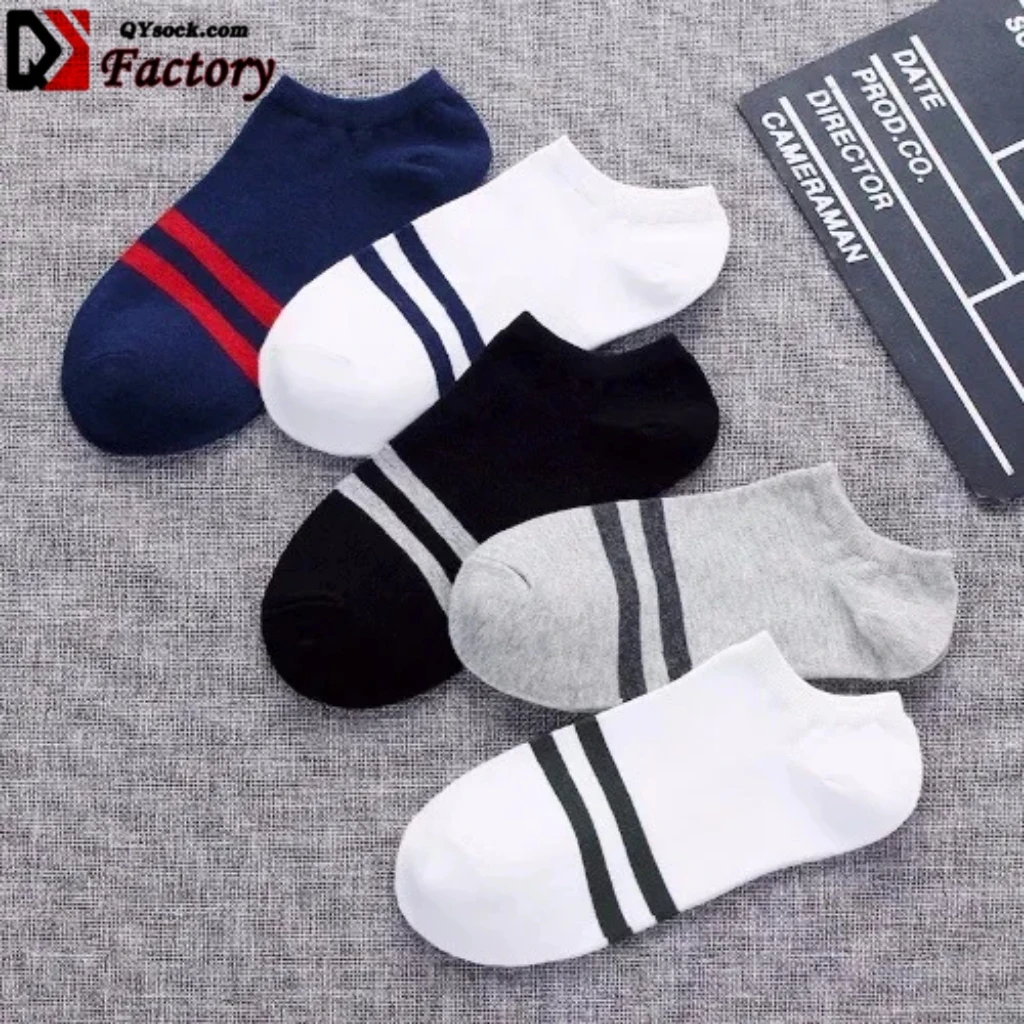 men striped business socks breathable socks sweat absorbing socks