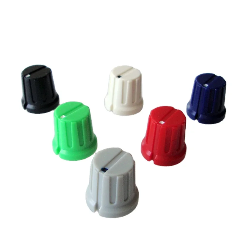 5004-8f(15x15)   6.4mm indicator  instrument control knobs  small plastic knob