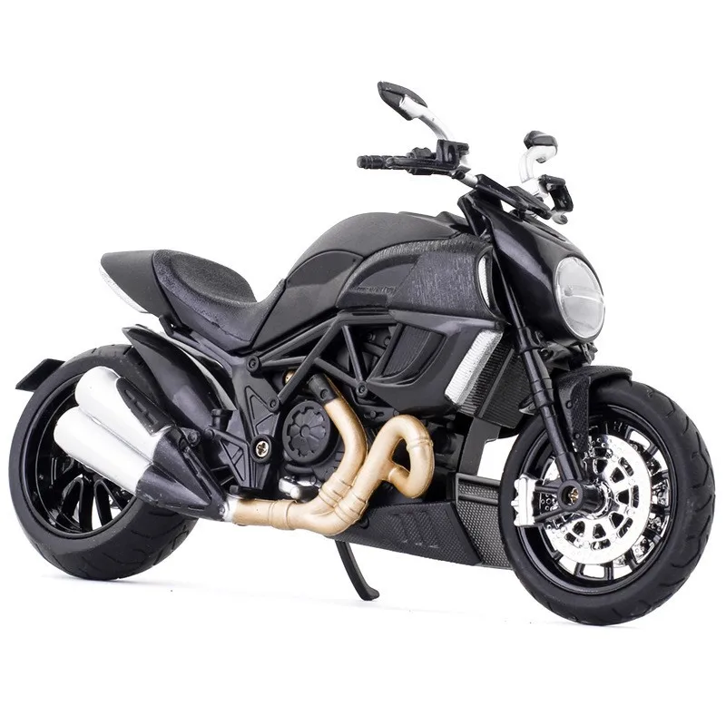 1:12 model die-cast toy motorcycle small with light and music HN843055