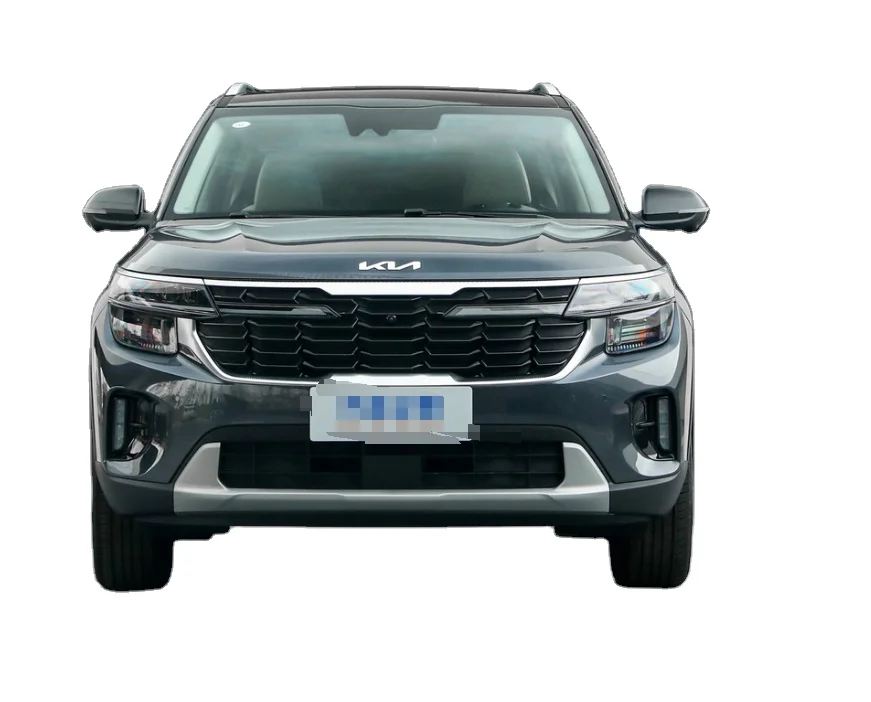 New Kia Seltos 1.5L IVT Fuel Efficient Left Hand Drive Petrol Car with ACC Cruise Control Leather Seats Dark Interior R17 Tires