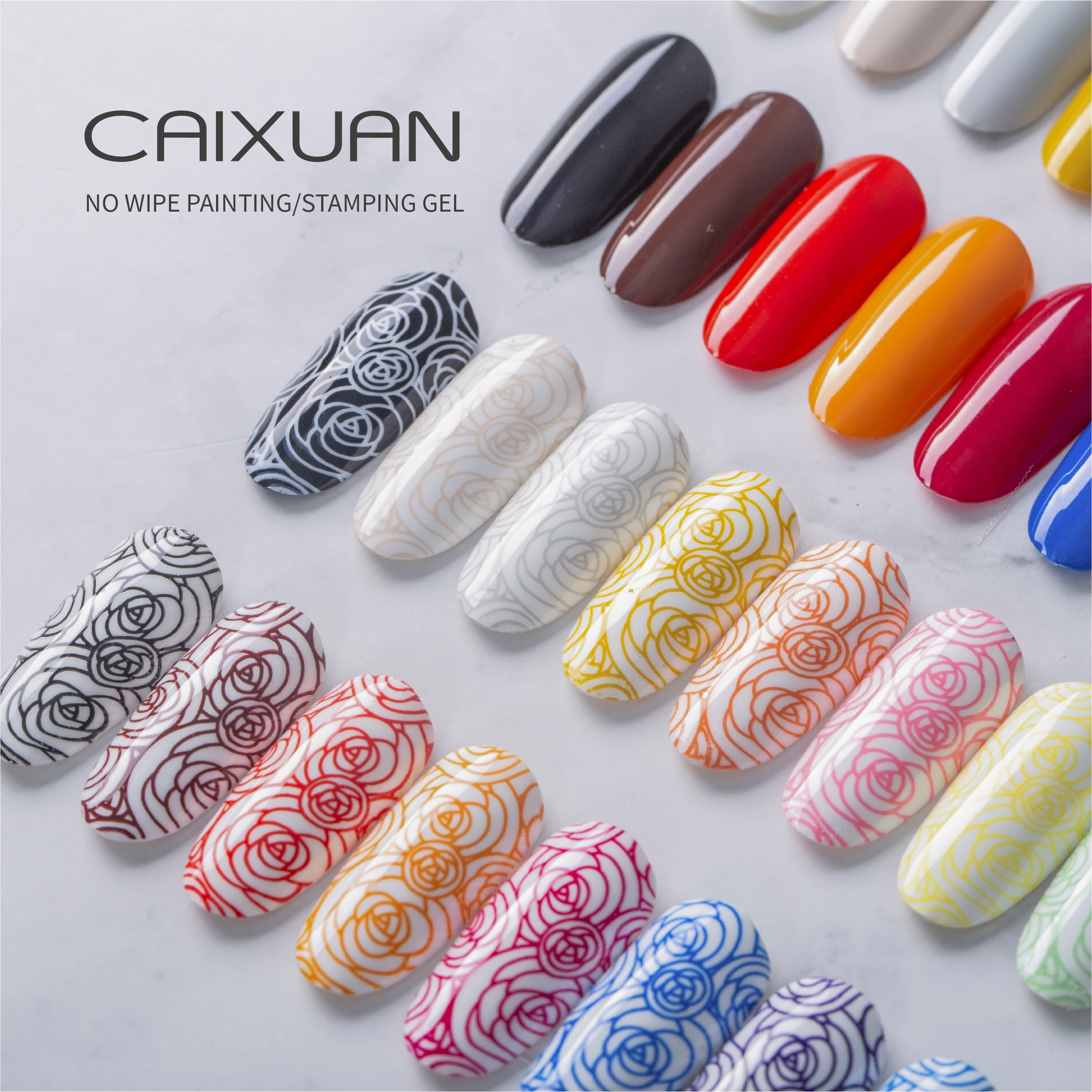 CX Beauty Color Painting Stamping Gel Professional Nail Art
