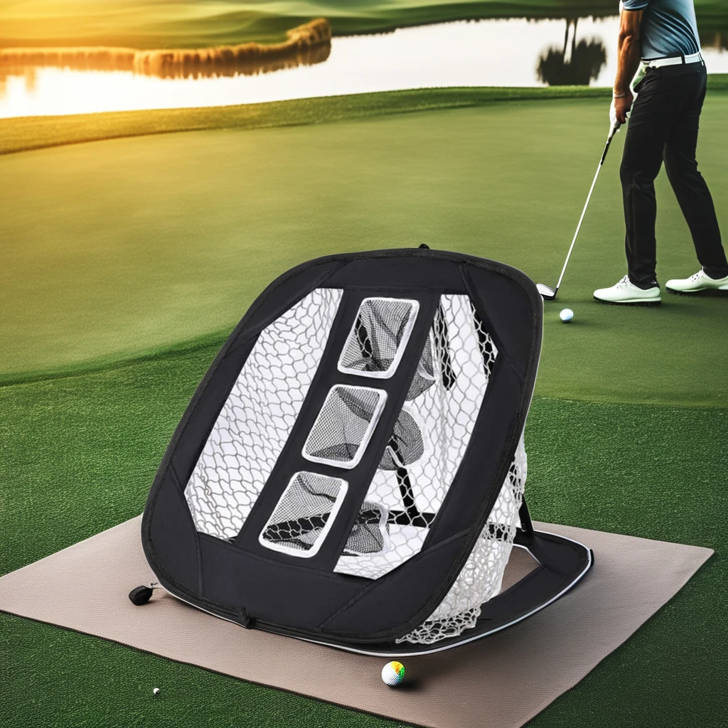 High Quality Detachable & Foldable Outdoor Golf Training Net Made in China-for Hitting Practice