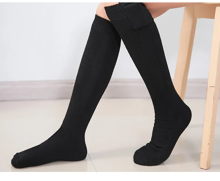 Manufactory Wholesale heated household socks electric warm thermal Female socks