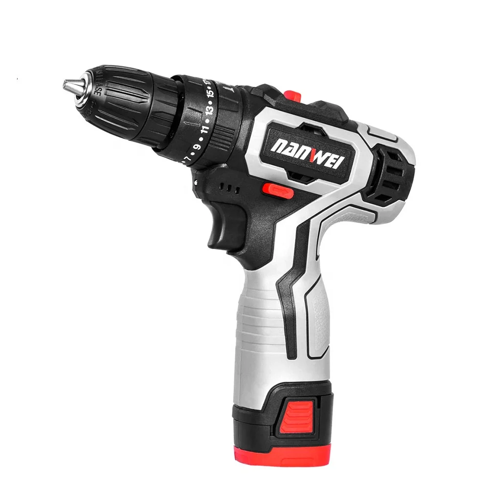 Brushless impact drill cordless drill 12V mini electric tools have a discount.