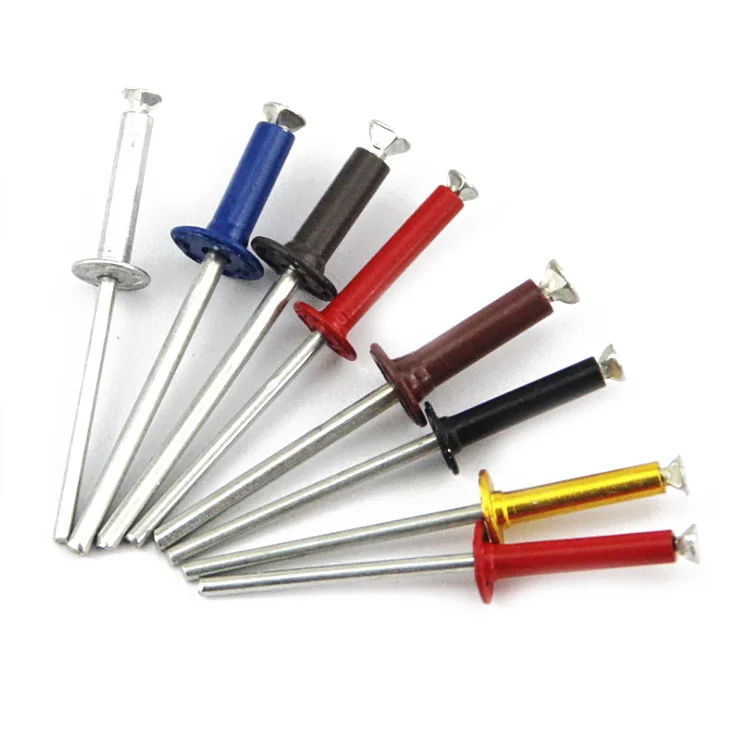 
Peel Type Aluminum Steel Flower Blind Rivet For wine box decoration 