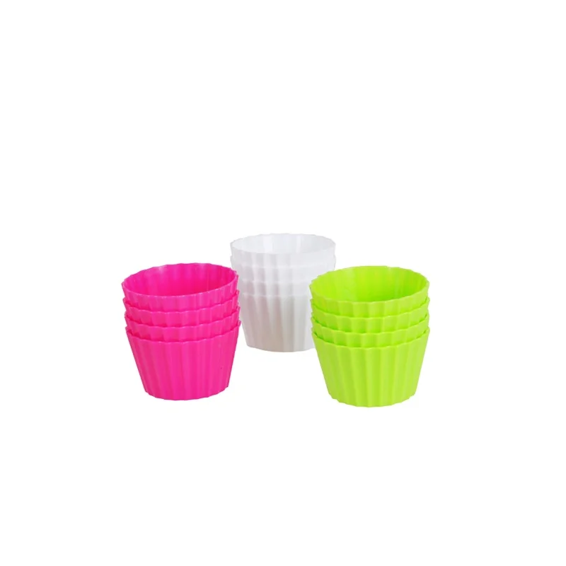 Reusable Plastic Ice Cream bowl Unbreakable Plastic Sundae Glass Slush Ice Cup 220 ML 4pcs