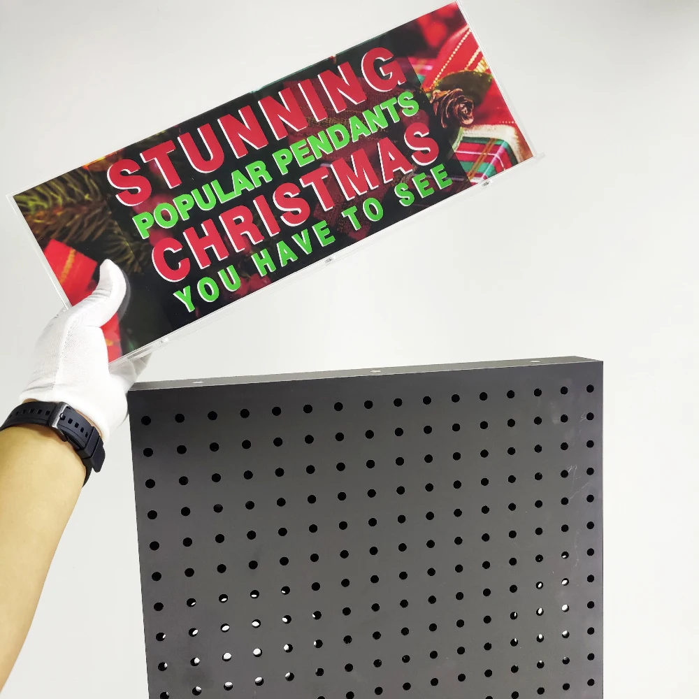 Pegboard Rotating Display Stand 4 Sided Spinning Peg Board Displays Earring Display Stands Craft Rack Holder for Retail Floor