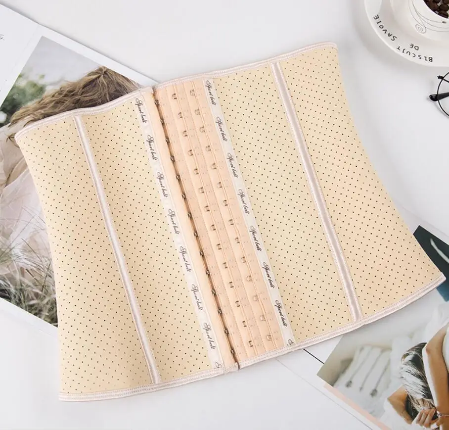 High Quality Latex Breathable Waist Trainer Corset Cincher Body Shaper