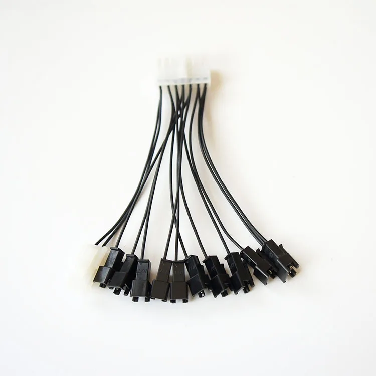 Customized Jst 14 Pin Connector to Molex Connector 24AWG Cable Harness Wire