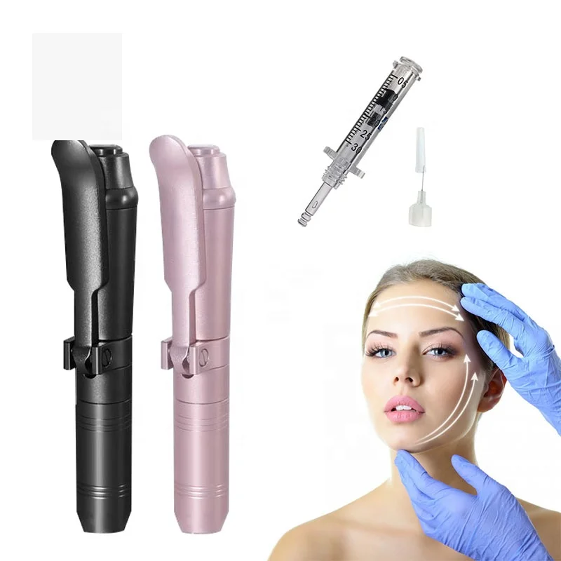 High Pressure Mesotherapy Needle Free Lip Filler Hyaluronic Pen Gun Injection Kit Acid Micro Hyaluronic Pen Gun dermal pen