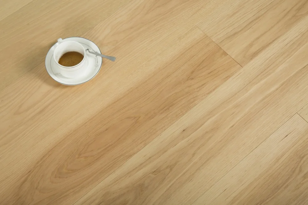 
Hickory 3-layer engineered wood flooring rubber engineering parquet 